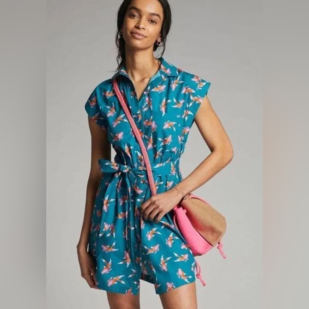 Anthropologie fish dress